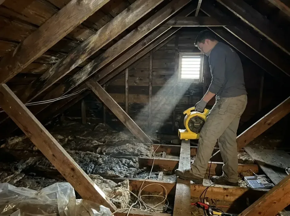 attic-water-damage-drying-proc-007 — frequently asked questions, Emergency Water Extraction & 24/7 Flood Response in Queen C…